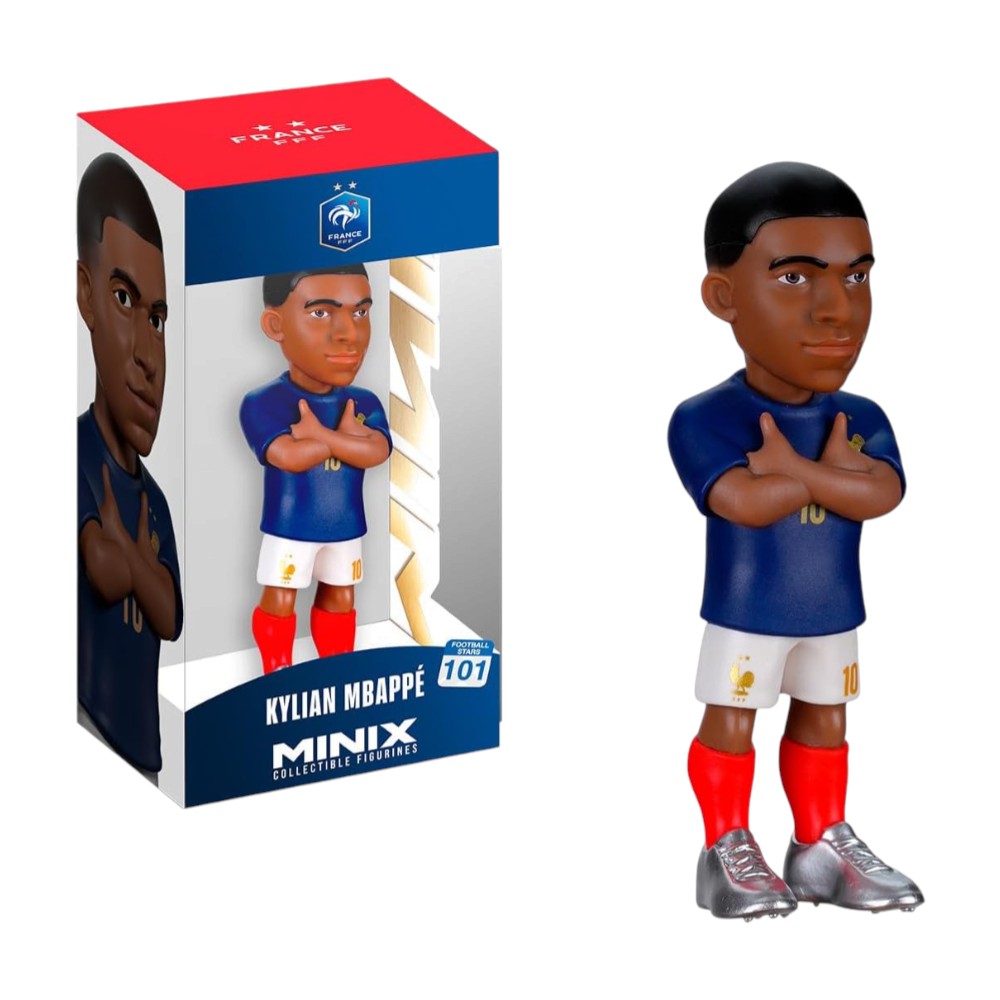 Figura Coleccionable Kylian Mbappé 12 CM Francia World Cup - Minix