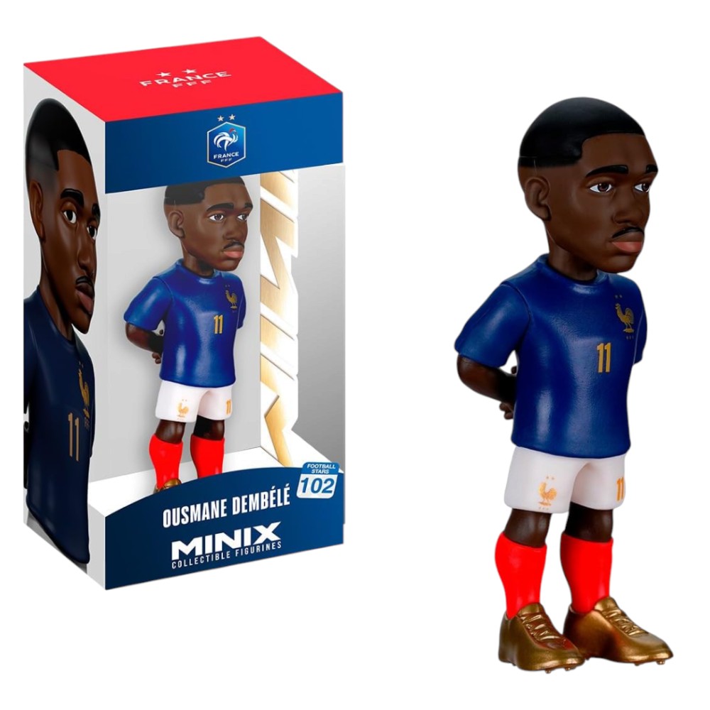 Figura Coleccionable Ousmane Dembélé 12 CM Francia World Cup - Minix