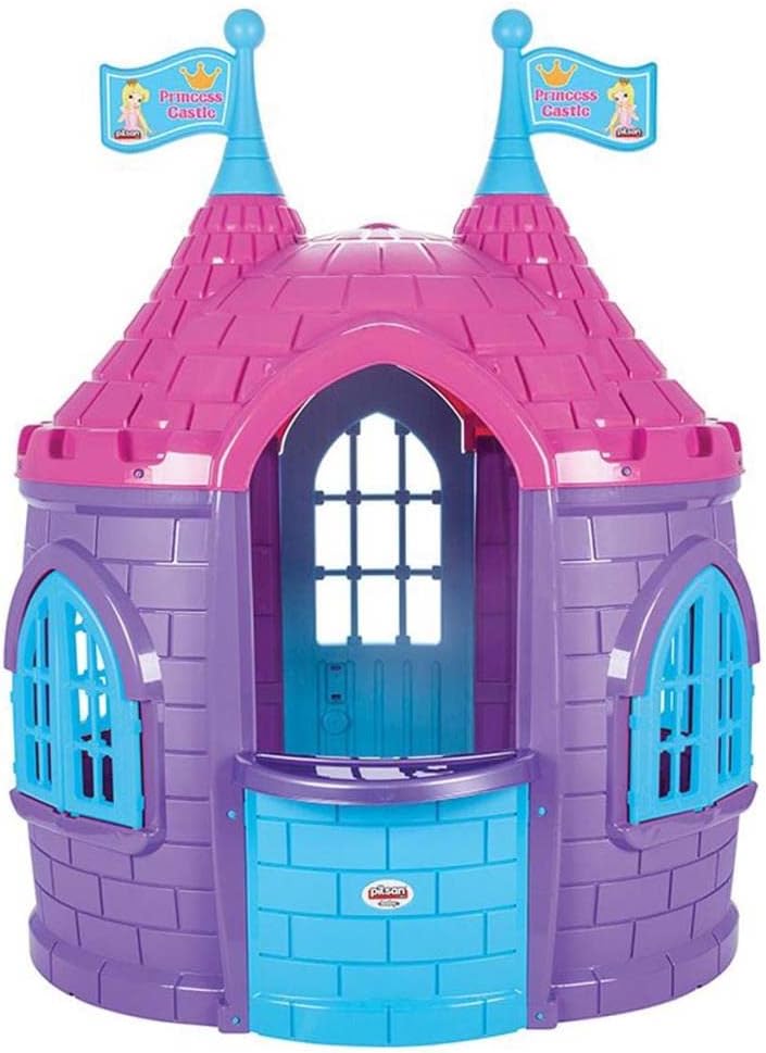 Castillo De Princesa 168 X 129 X 125 CM Morado/Celeste/Rosado - Pilsan