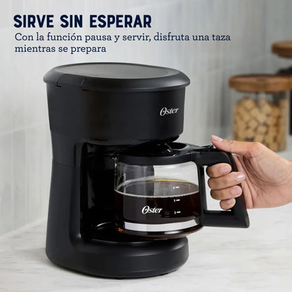 Cafetera Oster Jarra Vidrio 5 Tazas