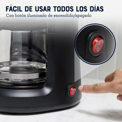 Cafetera Oster Jarra Vidrio 5 Tazas