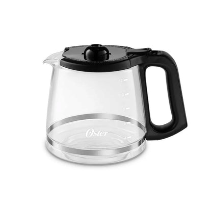 Cafetera Oster Programable de 12 Tazas Panel Táctil Jarra Vidrio