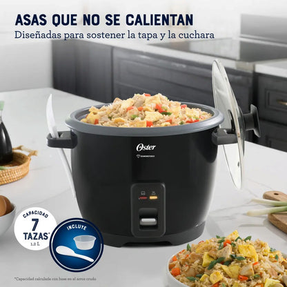 Olla Arrocera Oster 7 Tazas Black