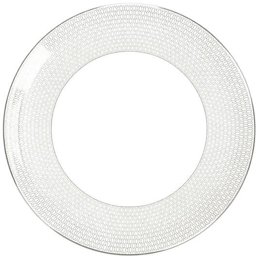 Plato llano Home de porcelana de 12 pulgadas