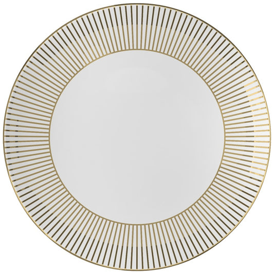 Plato llano Home de porcelana de 12 pulgadas