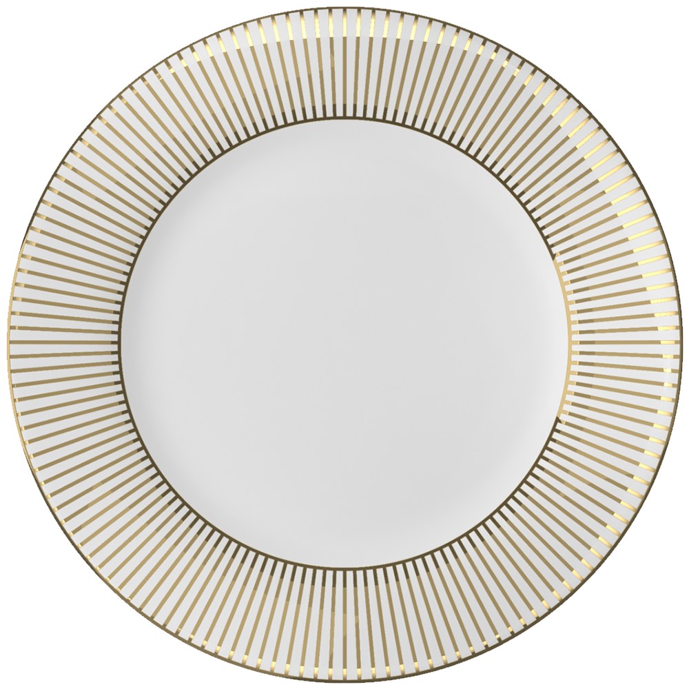 Plato llano Haus de porcelana de 8 pulgadas
