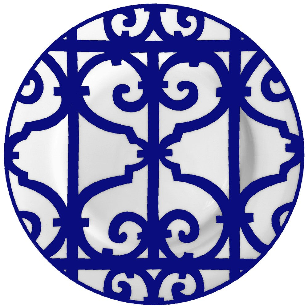 Plato llano Home de porcelana de 10.5 pulgadas