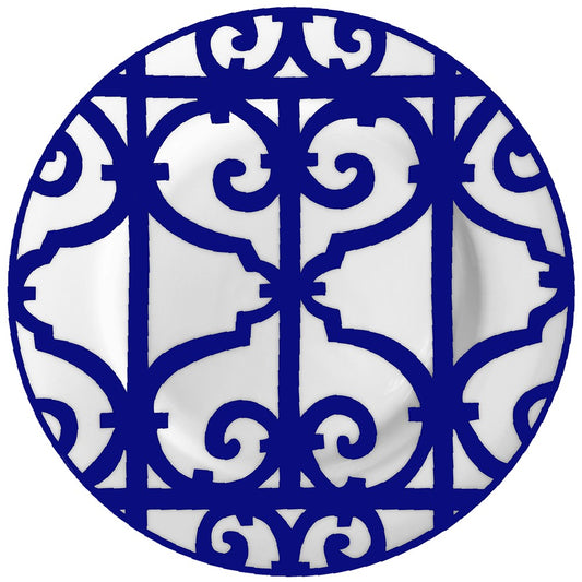 Plato llano Home de porcelana de 10.5 pulgadas