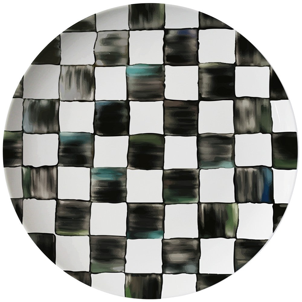 Plato llano Home de porcelana de 10.5 pulgadas