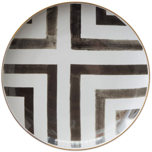 Plato llano Home de porcelana de 10.5 pulgadas