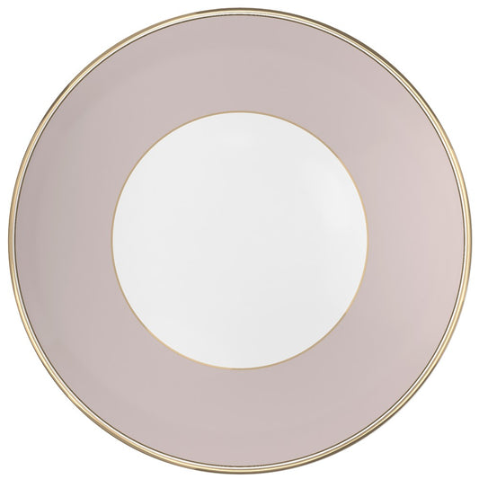 Plato llano Home de porcelana de 12 pulgadas