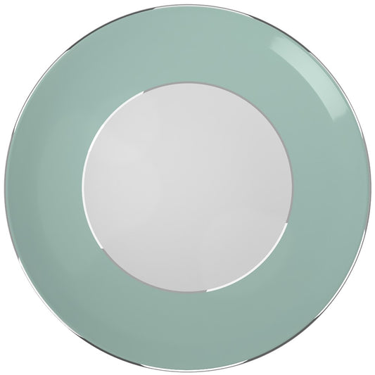 Plato llano Home de porcelana de 12 pulgadas