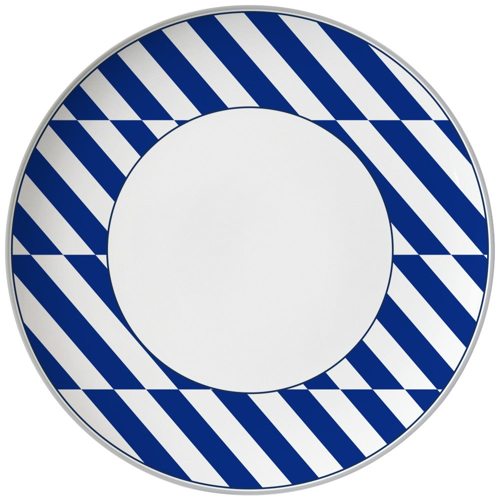 Plato llano Haus de porcelana de 8 pulgadas