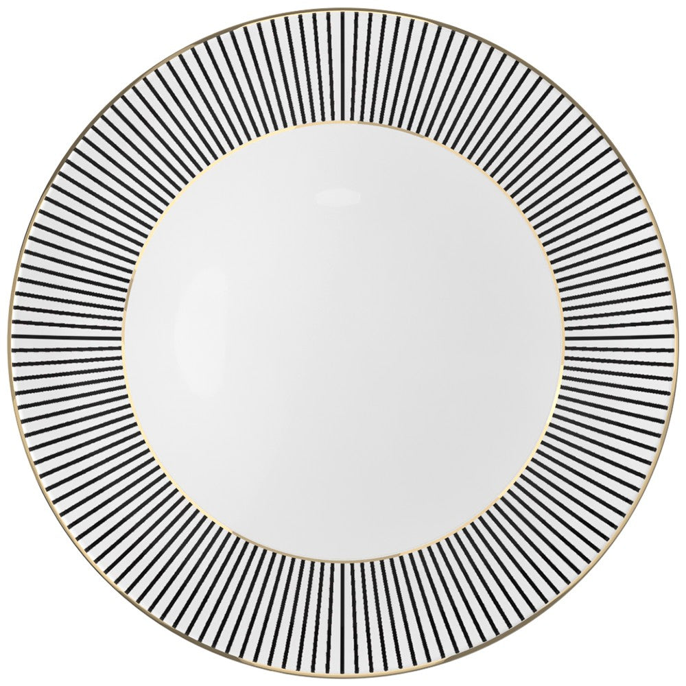 Plato llano Home de porcelana de 12 pulgadas
