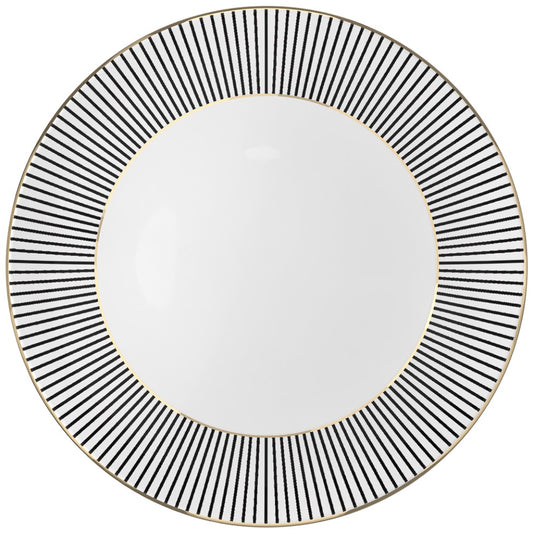 Plato llano Home de porcelana de 12 pulgadas