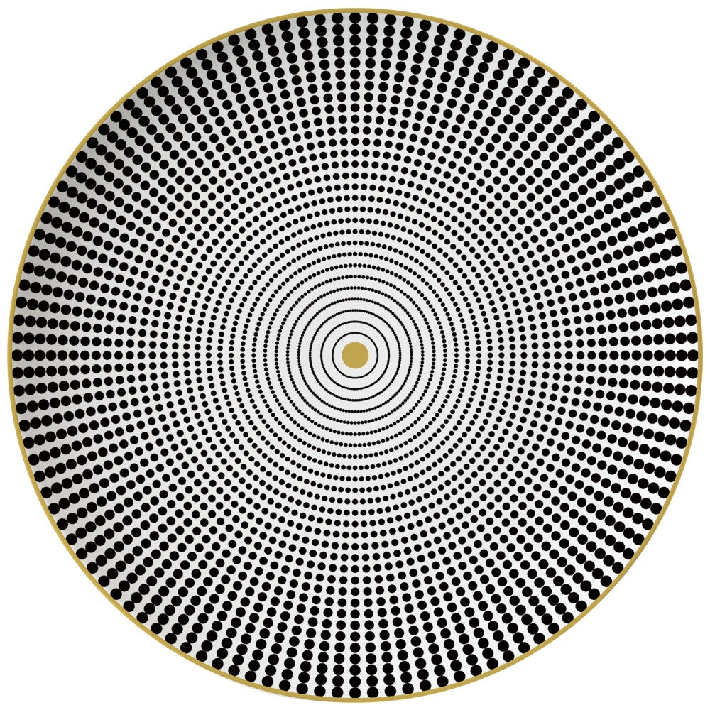 Plato llano Haus de porcelana de 8 pulgadas