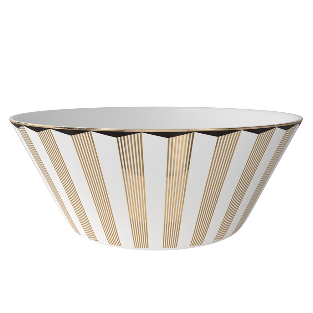 Plato hondo Home de porcelana de 6 pulgadas