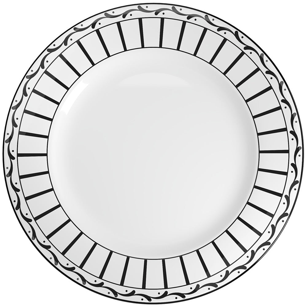 Plato llano Haus de porcelana de 8 pulgadas