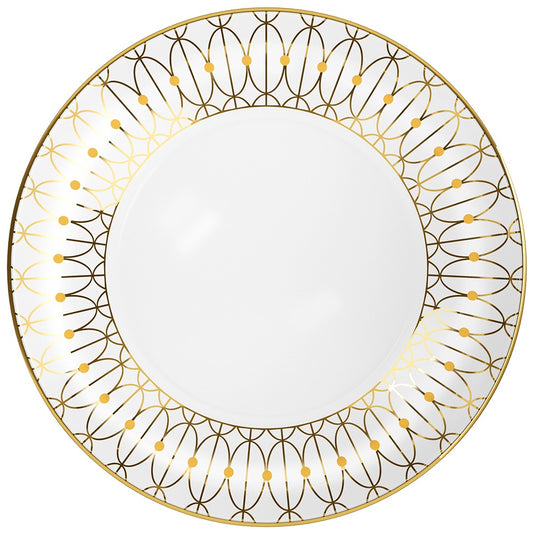 Plato llano Home de porcelana de 10.5 pulgadas