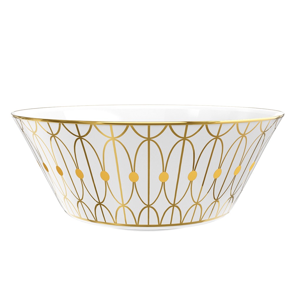 Plato hondo Home de porcelana de 6 pulgadas