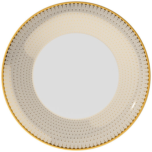 Plato llano Home de porcelana de 12 pulgadas