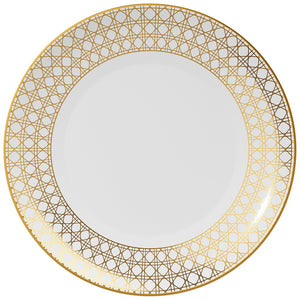 Plato llano Haus de porcelana de 8 pulgadas