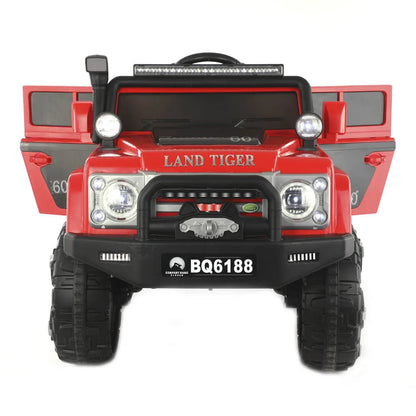 Carro Jeep Recargable de 12 Voltios Rojo