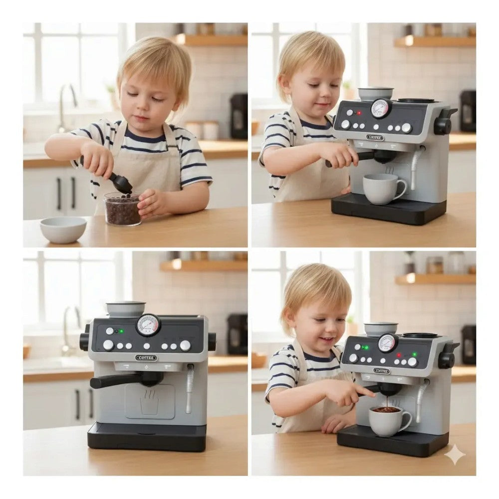 Máquina Para Hacer Café 23 CM / Luz Y Sonido - Star Toys