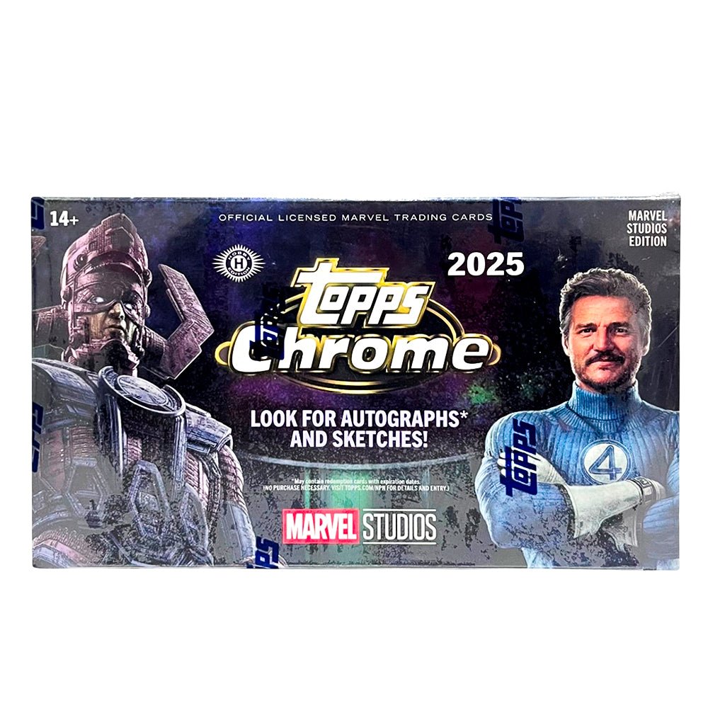 2025 Marvel Cinema Topps / Chrome Hobby Box - Topps - Titan.com.pa - 887521151394