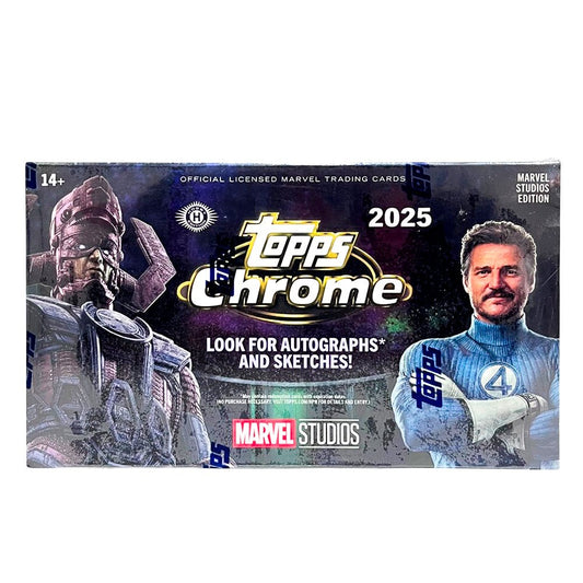 2025 Marvel Cinema Topps / Chrome Hobby Box - Topps - Titan.com.pa - 887521151394