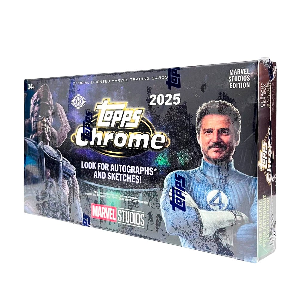 2025 Marvel Cinema Topps / Chrome Hobby Box - Topps - Titan.com.pa - 887521151394