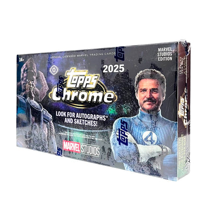 2025 Marvel Cinema Topps / Chrome Hobby Box - Topps - Titan.com.pa - 887521151394