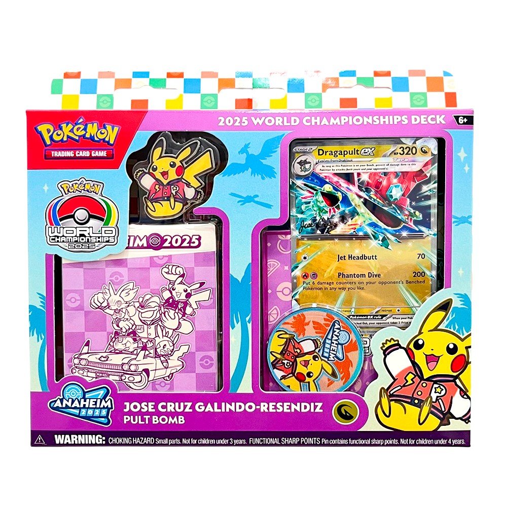 2025 Pokémon World Championships Deck - Surtido - Pokemon - Titan.com.pa - 196214135376