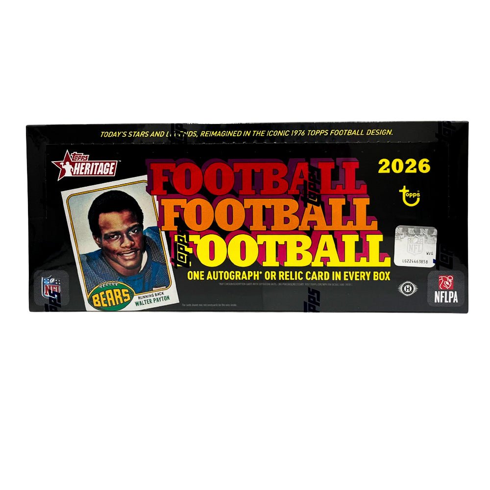 Caja Hobby 2026 Topps Heritage Football FGC007293
