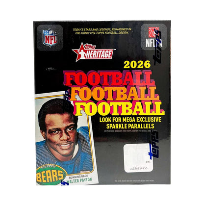 Caja Mega 2026 Topps Heritage Football FGC007330
