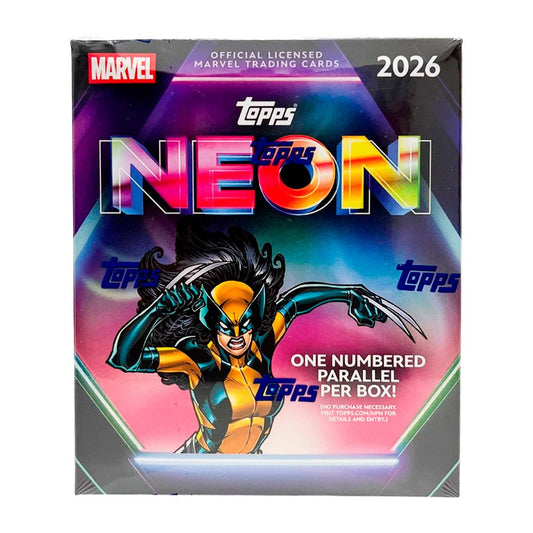 Caja Mega Box SE 2026 Topps Marvel Neon FGC006813