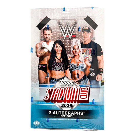 Caja Hobby 2026 Stadium Club WWE FGC007304