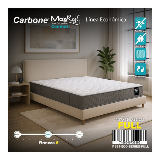 Colchon Full Al Vacio Max Rest Sem Ortop - CARBONE - 11125164