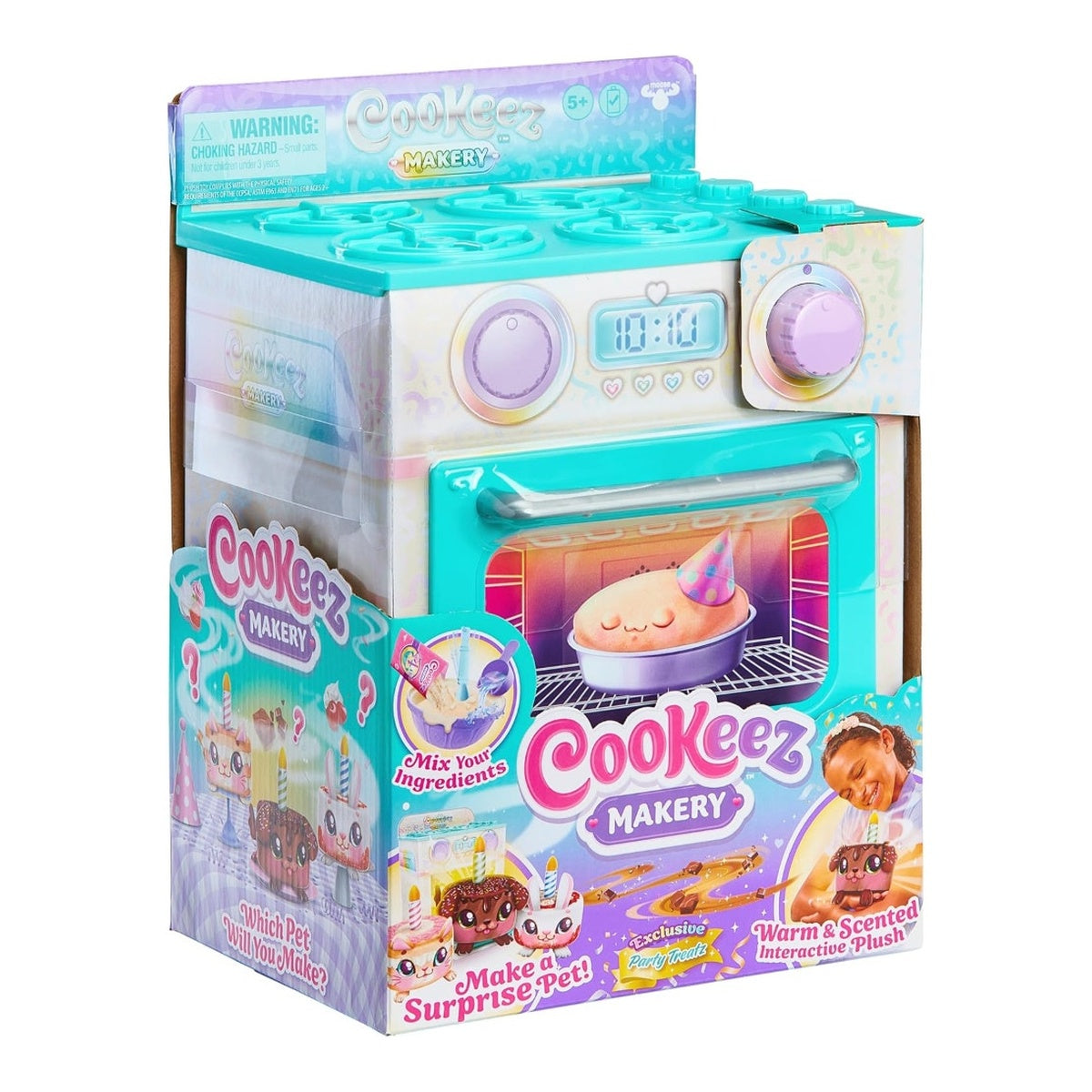 Set Horneado Mascota Fiesta Cookeez Makery - COOKEEZ MAKERY - 11071640