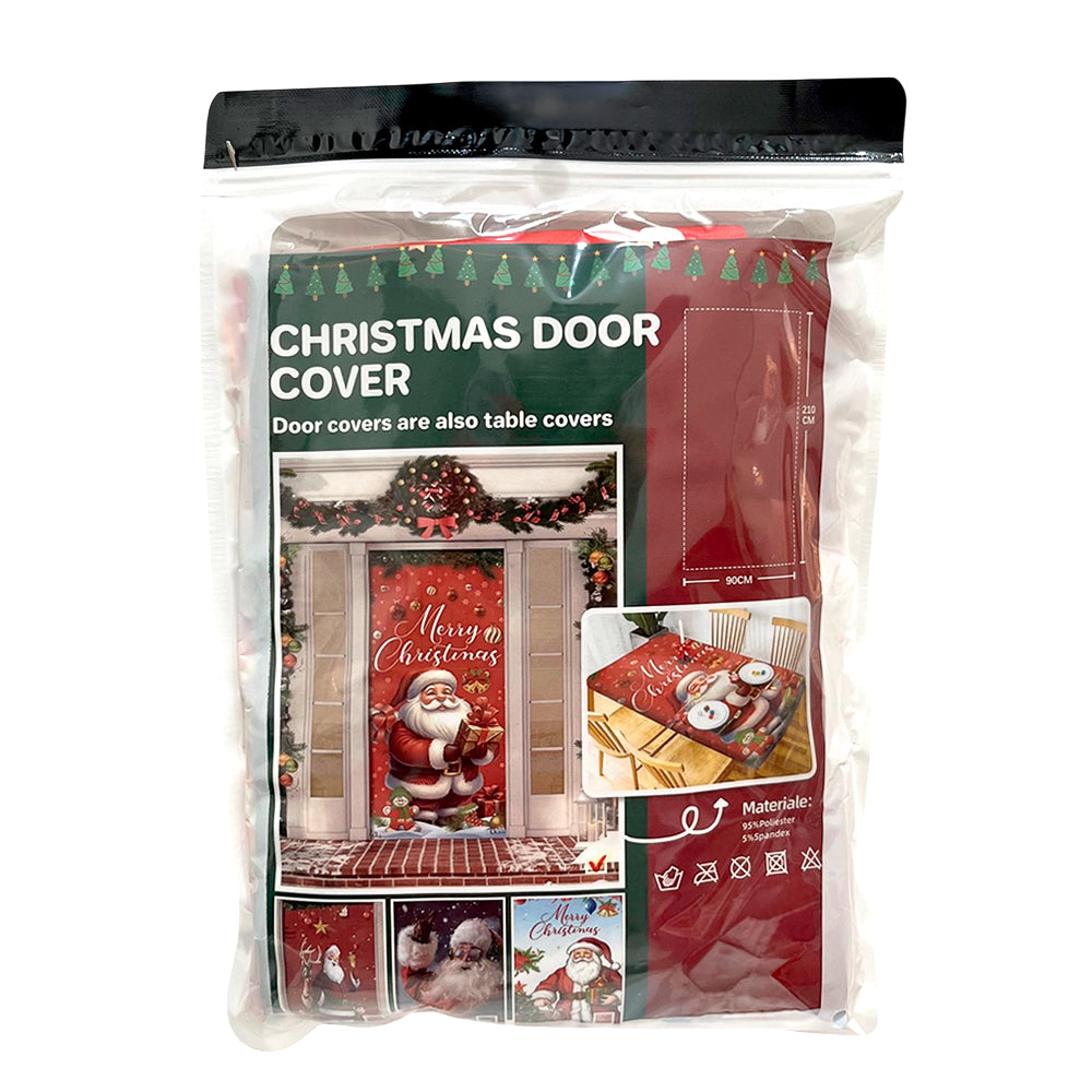 Cobertor Para Puerta 210 CM X 90 CM Navidad Surtido - Christmas Elegance