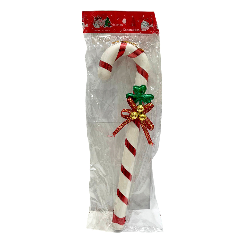 Bastón Decorativo 29 CM - Christmas Elegance
