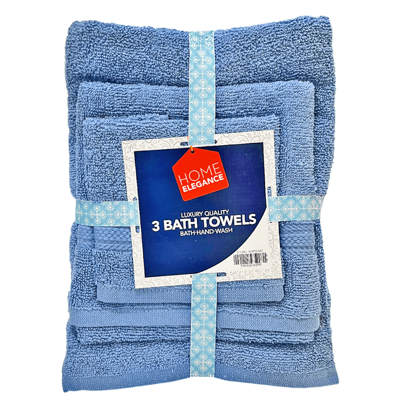 Toalla de Baño Easy Home Set 3 Piezas - Surtida