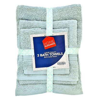 Toalla de Baño Easy Home Set 3 Piezas - Surtida