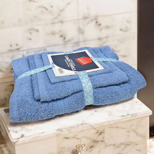 Toalla de Baño Easy Home Set 3 Piezas - Surtida