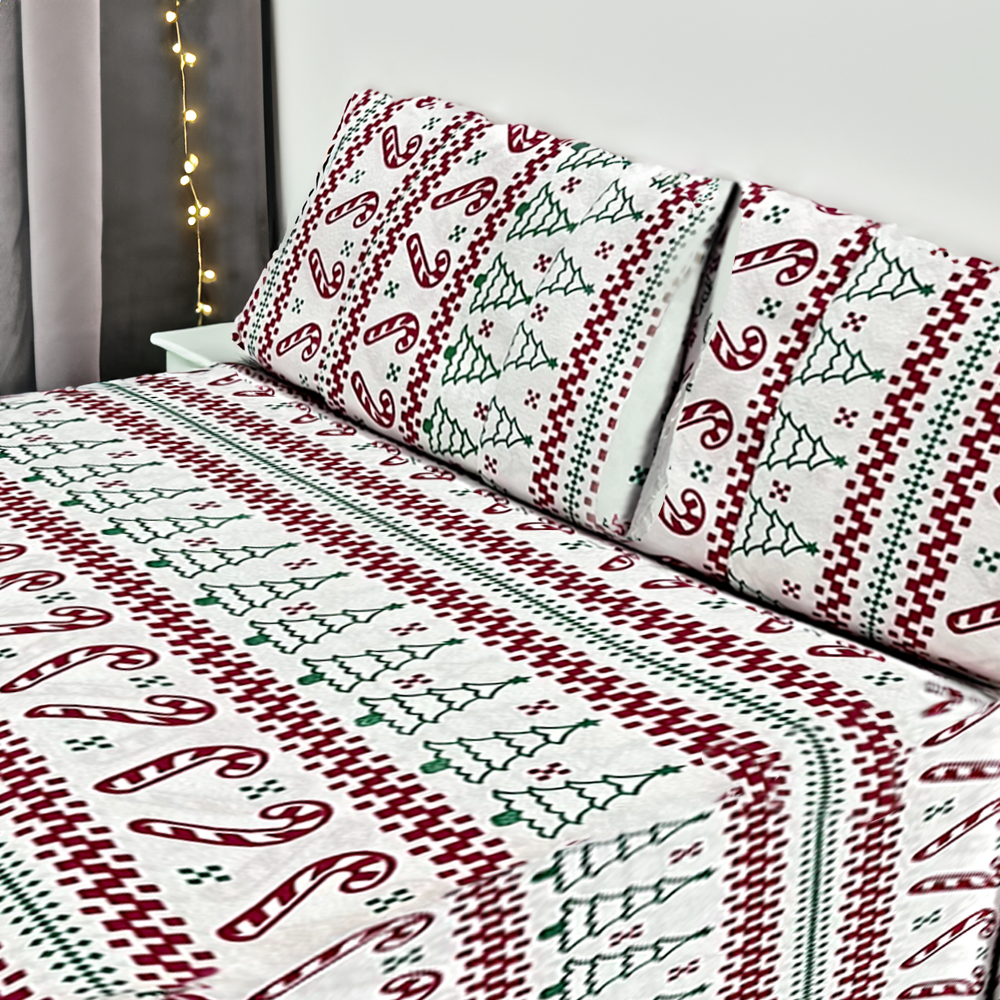 Sábana Estampada Queen Home Elegance Kate 6 Piezas - Surtido