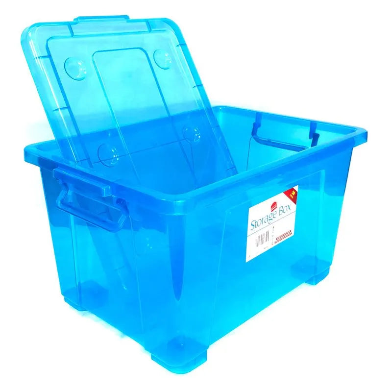 Caja Home Elegance de Plástico Con Tapa 50 L - Surtido