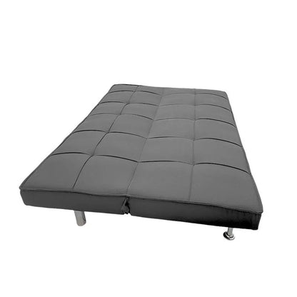 Sofacama Elements Furniture De Tela / Patas De Metal-Gris Oscuro