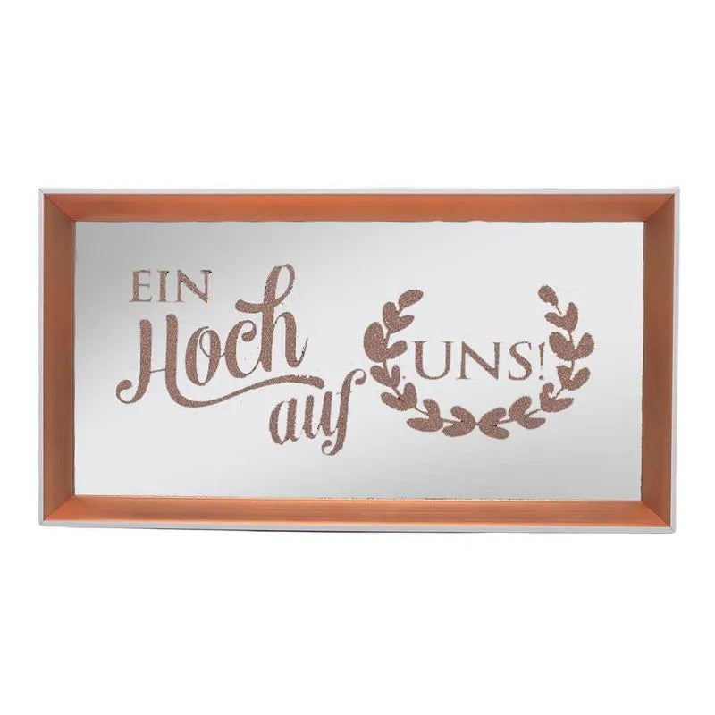 Espejo Decorativo Home Elegance Con Mensaje - Surtido