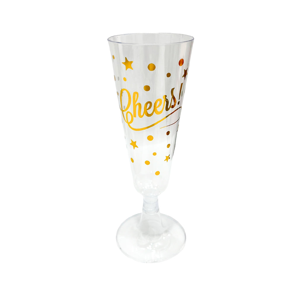 Copa Para Vino 16 X 5 CM Plástico 6 Piezas - Christmas Elegance