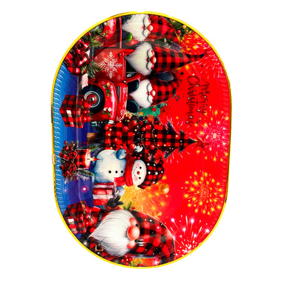 Bandeja Para Servir Plastica 34.5 X 24 X 4 CM Surtido - Christmas Elegance
